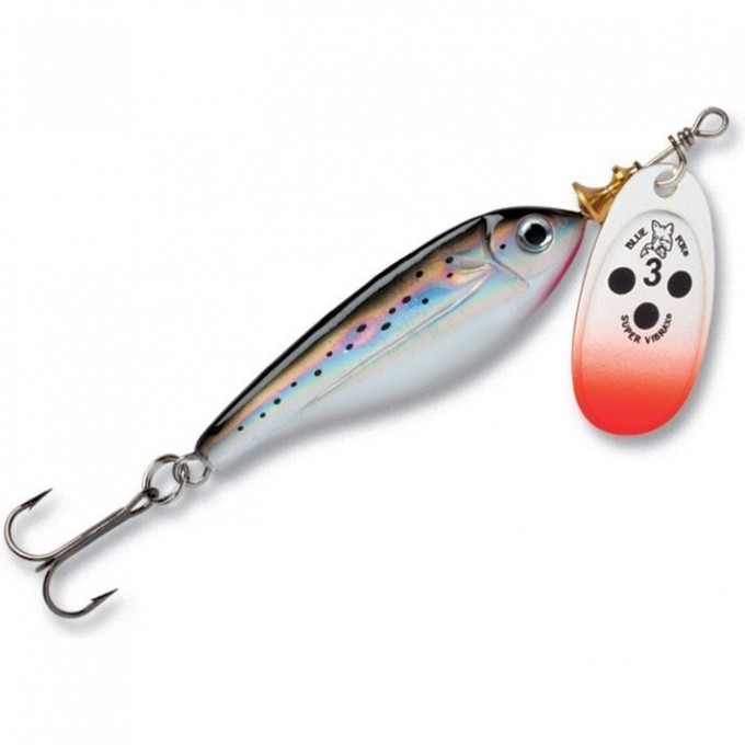 Блесна вращающаяся BLUE FOX Minnow Super Vibrax 18гр BFMSV4-S