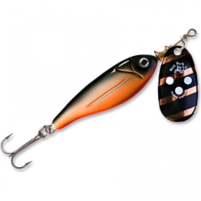 Блесна вращающаяся BLUE FOX Minnow Super Vibrax 2 /CB / 9гр. BFMSV2-CB