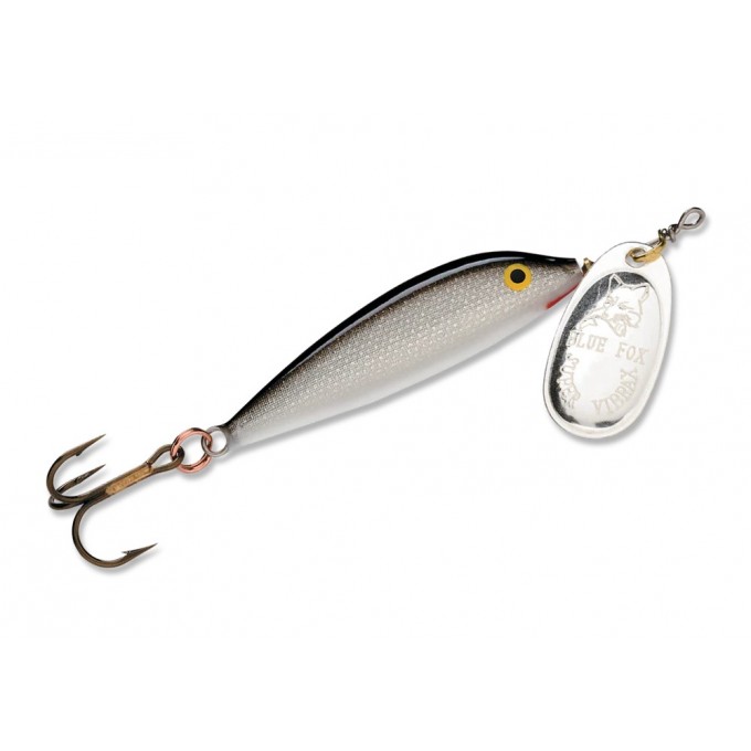 Блесна вращающаяся BLUE FOX Vibrax Minnow Spin 5 /S (7гр.) VMS5-S