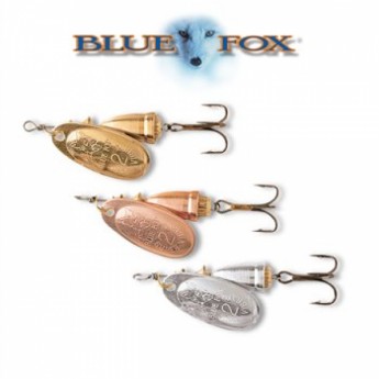 Набор блесен BLUE FOX Original ( BF ) / Fluorescent ( BFF ) (100 шт.) BFBFFSET100