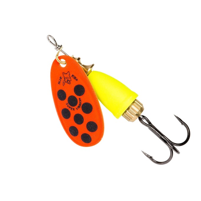 Блесна вращающаяся BLUE FOX Vibrax UV 18гр BFU6-OBYU